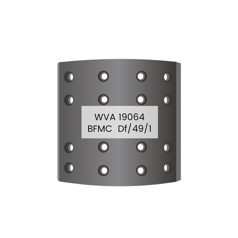 BOVA、DAF用ヨーロッパトラック自動車部品ブレーキライニング19064 Df/49/1