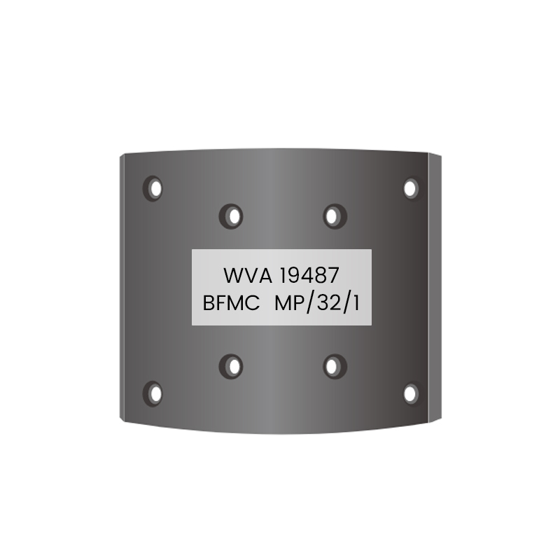 優れた品質のブレーキライニング 19487 MP/32/1 MAN、MERCEDES-BENZ 用