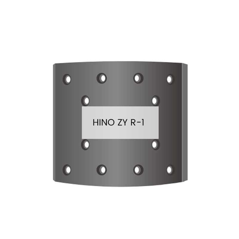 日本製ブレーキライニング HINO ZY R-1 12穴 HINO用