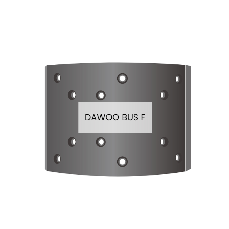 韓国大型トラック ブレーキライニング DAEWOO BUS F